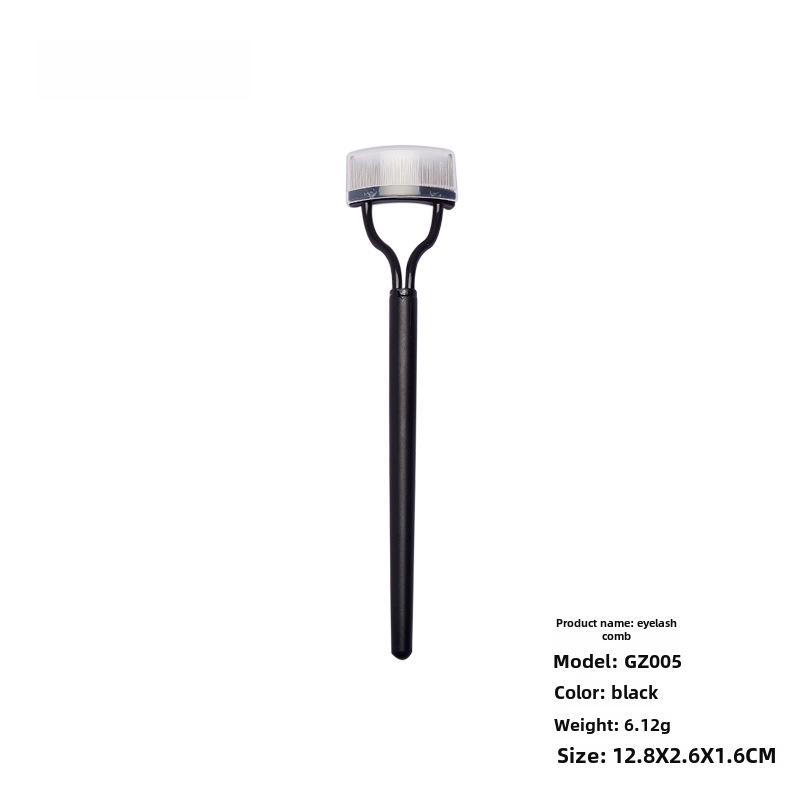 Wimpernkamm- und Augenbrauenbürsten-Werkzeugset aus Edelstahl