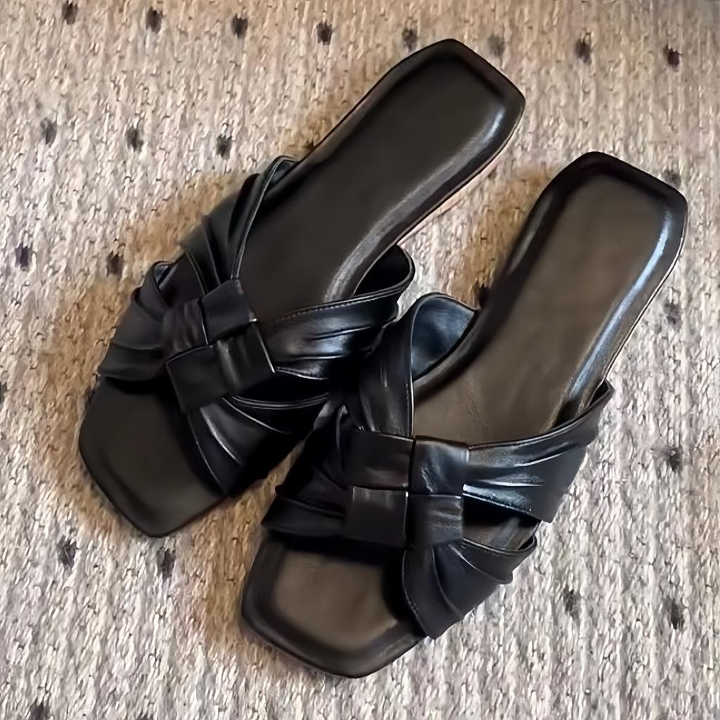 Zomerstijl Slippers Sandalen Schoenen Vrouwen Eenvoudige Dames Slippers Effen Kleur Comfortabele Casual Slippers Slippers