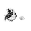 Popular Series Brooch Pumpkin Skull Ghost Alloy Oil Drip Metal Cartoon Punk Horror Badge