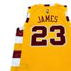 Adidas X NBA Collaboration LeBron Cavaliers Simple Comfortable Fashion Sleeveless Basketball Jersey Unisex Jersey Yellow 7412A-3CR-K92581