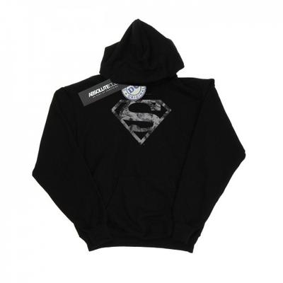 Womens/Ladies Superman Marble Logo Hoodie