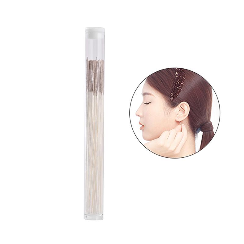 60Pcs Pierced Ear Cleaning Herb Solution Paper Floss Hole Aftercare Tools Kit Disposable Earrings Cleaner