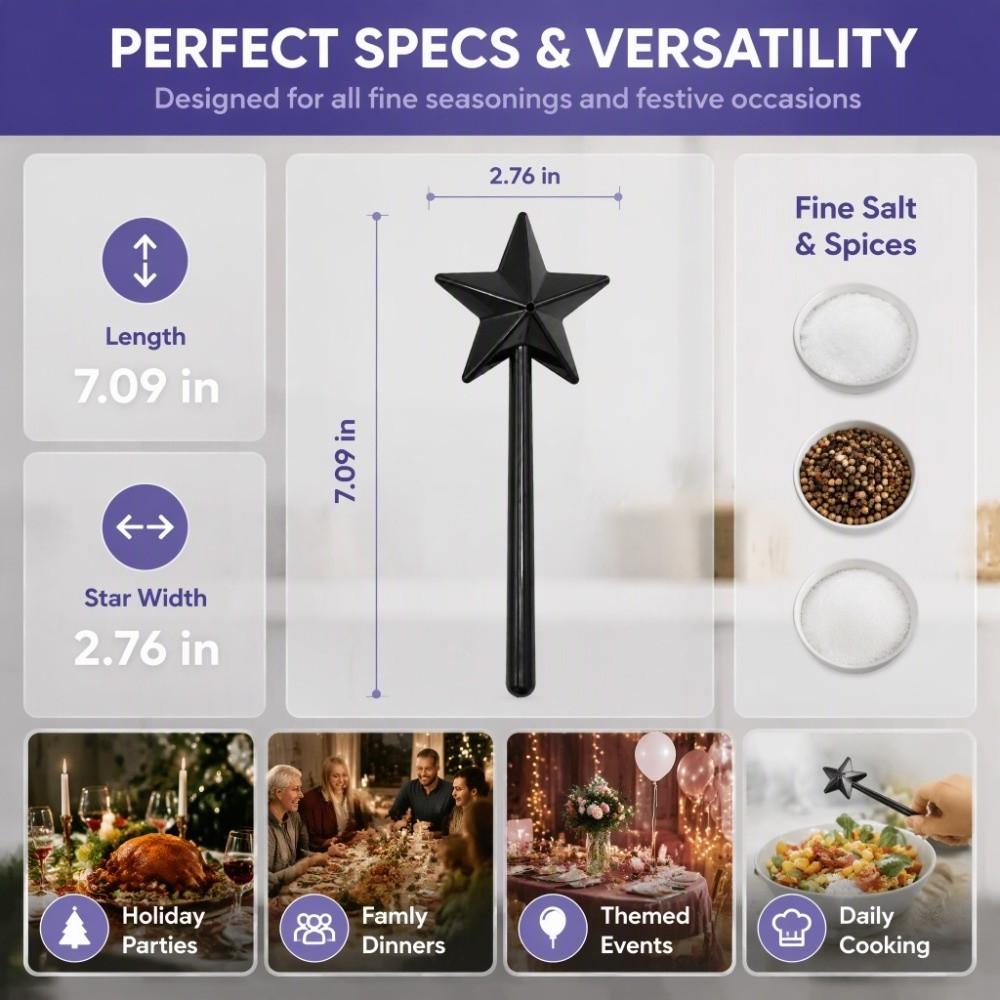 ABS Salt Dispenser Wand Refillable Seasoning Dispenser Seasoning Shaker Wand Home Kitchen