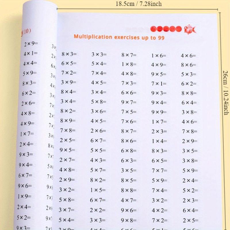 Times Tables Practice Workbook: Multiplication & Division within 99 - Exercises ideal for Memorizing Table math work