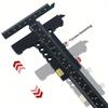 Measuring Tool Woodworking Scriber Gauge Aluminum Alloy T-Square Scribing Sliding Marking Gauge Marking Framing Ruler