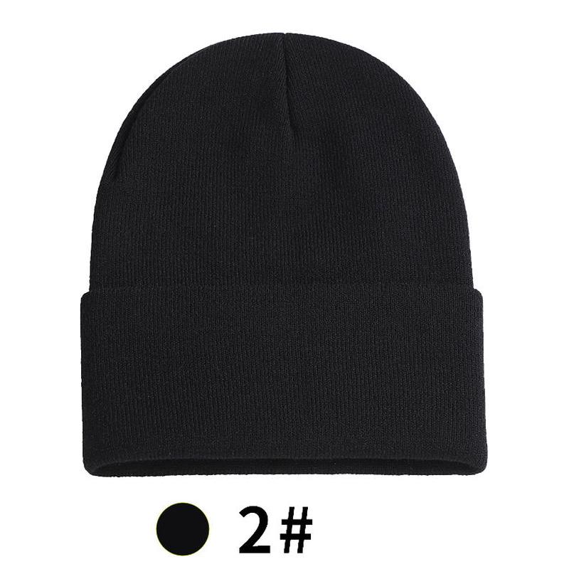 Unisex Winter Running Hat Beanie for Men and Women Breathable Knitted Hat with Digital Printing Warm for Sports