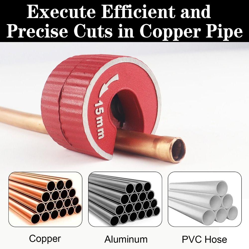 Ratchet Handles Auto Tube Cutter Self Locking Copper Tube Cutters  PVC Plastic Pipes
