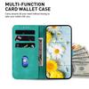 For Motorola Edge 60 5G/60 Fusion 5G Case Lily Flower Imprint Leather Phone Cover with Stand