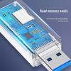 Dual SD/TF Memory Card Reader & Converter 3.0 for Computers, Cameras, Car Recorders