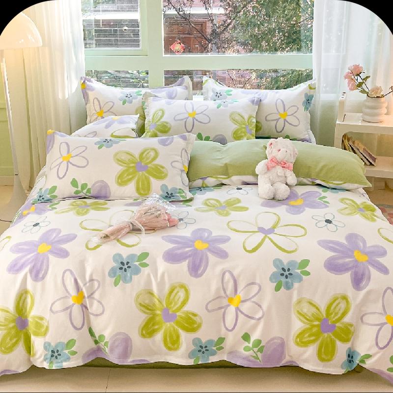 

Grace All-Cotton Printed Four-Piece Bedding Set