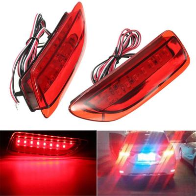 Pár reflektorov Zadné zadné zadné zadné LED Nárazník Brzdové brzdové svetlo Hmlové svetlá pre Toyota Corolla/Lexus CT200h
