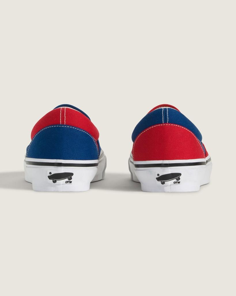 VN000EBPZ11 Engineered Garments OTW by Vans Classic Slip-On 98 Red Navy (Men's)