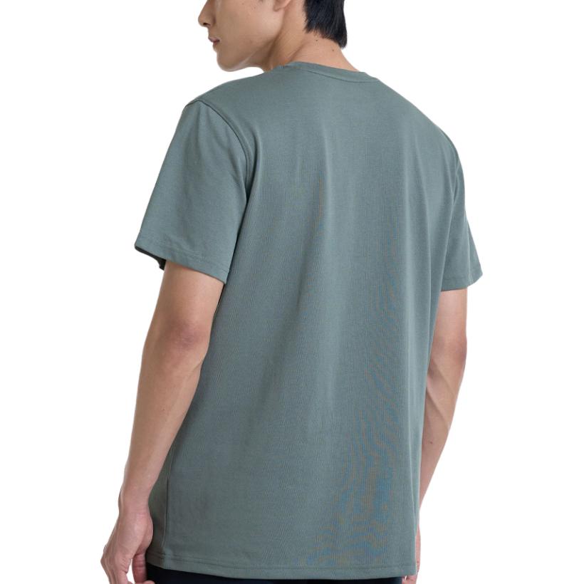 Under Armour Graphic Print Crew Neck Short Sleeve T-Shirt Men Tops Gray-Green 1373997-182