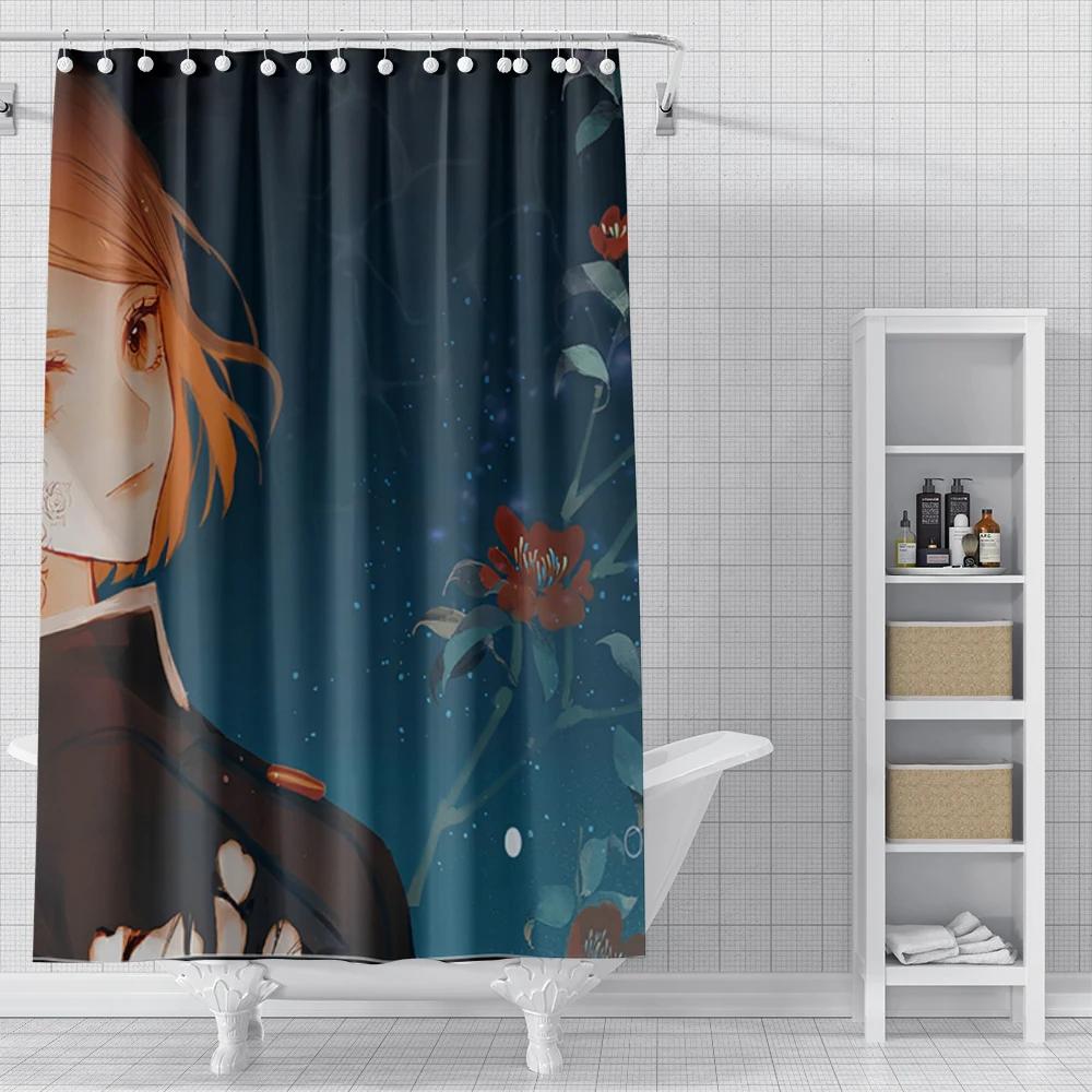 Tende da doccia per casa per bagno Animali paesaggio tessuto impermeabile bagno Tende tenda da doccia moderna 180x200 240x200