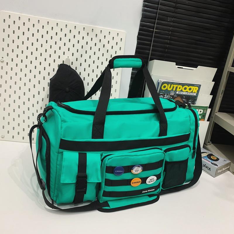 Short Trip Bag Large Capacity Men'S Hand Luggage Bag Men'S Outdoor Storage Bag Dry And Wet Separation Sports Fitness Bag