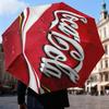 Coca Regenschirm Faltschirm, Automatikschirm 8-Rippen für Reisen, Camping Gebrauch Geschenk für Halloween Weihnachten