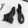 Módní Klasické Pánské Chelsea Boty s Silnou Podrážkou Pánské Ležérní Pohodlné a Módní Boty Značky s Velkou Špičkou Pánské Boty Velikosti 38-46