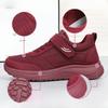 Women's Shoes Casual Single Shoes Breathable Shoes Versatile Velcro Walking Shoes Soft-soled Single Shoes