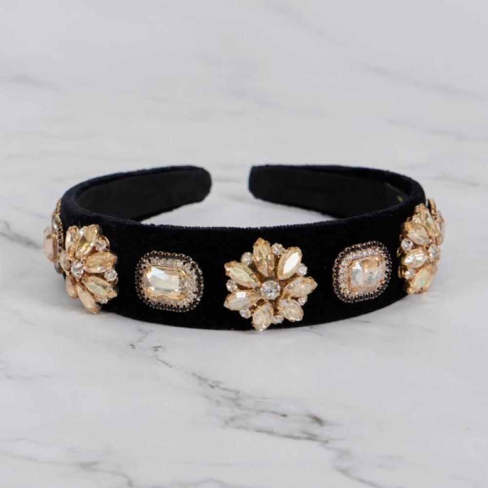 Lara Velvet Antique Hairband Lala H678
