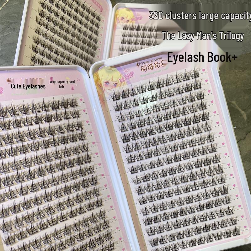 

Lazy Three-Step Mixed-Race Natural False Eyelashes by Mengjie Shangpin