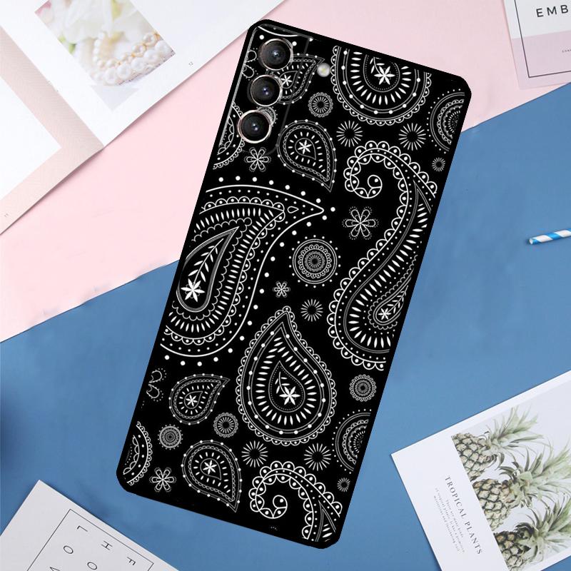 

Paisley Pattern Case For Samsung Galaxy S24 Ultra S21 S22 S23 S25 Ultra S9 S10 Plus S20 FE S25 FE Back Cover Galaxy S21Ultra