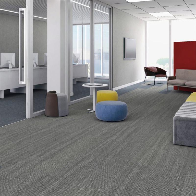 Thickened Commercial Office Carpet Tiles for Large Area Flooring