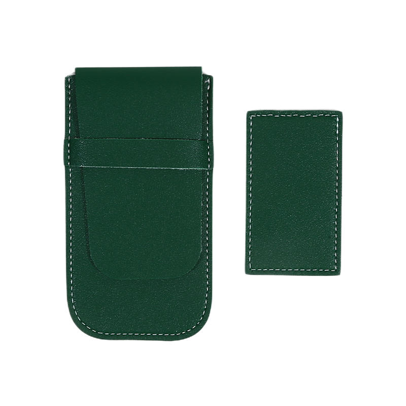 Simple Leather Watch Storage Bag Fashionable Watch Anti-scratch Carrying Case Travel Watch Bag for Women Men