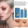 EELHOE 3 Farben 3D Face Brighten Highlighter Bar Kosmetischer Gesichtskontur-Bronzer Schimmer Highlighter Stick Concealer Creme Make-up-Tool