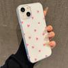 Pink Little Love Heart Phone Case For Samsung Galaxy S24 S23 S22 S25 Ultra Plus Shockproof Soft Cover S22+ S23+ S24+ S25+ Shell