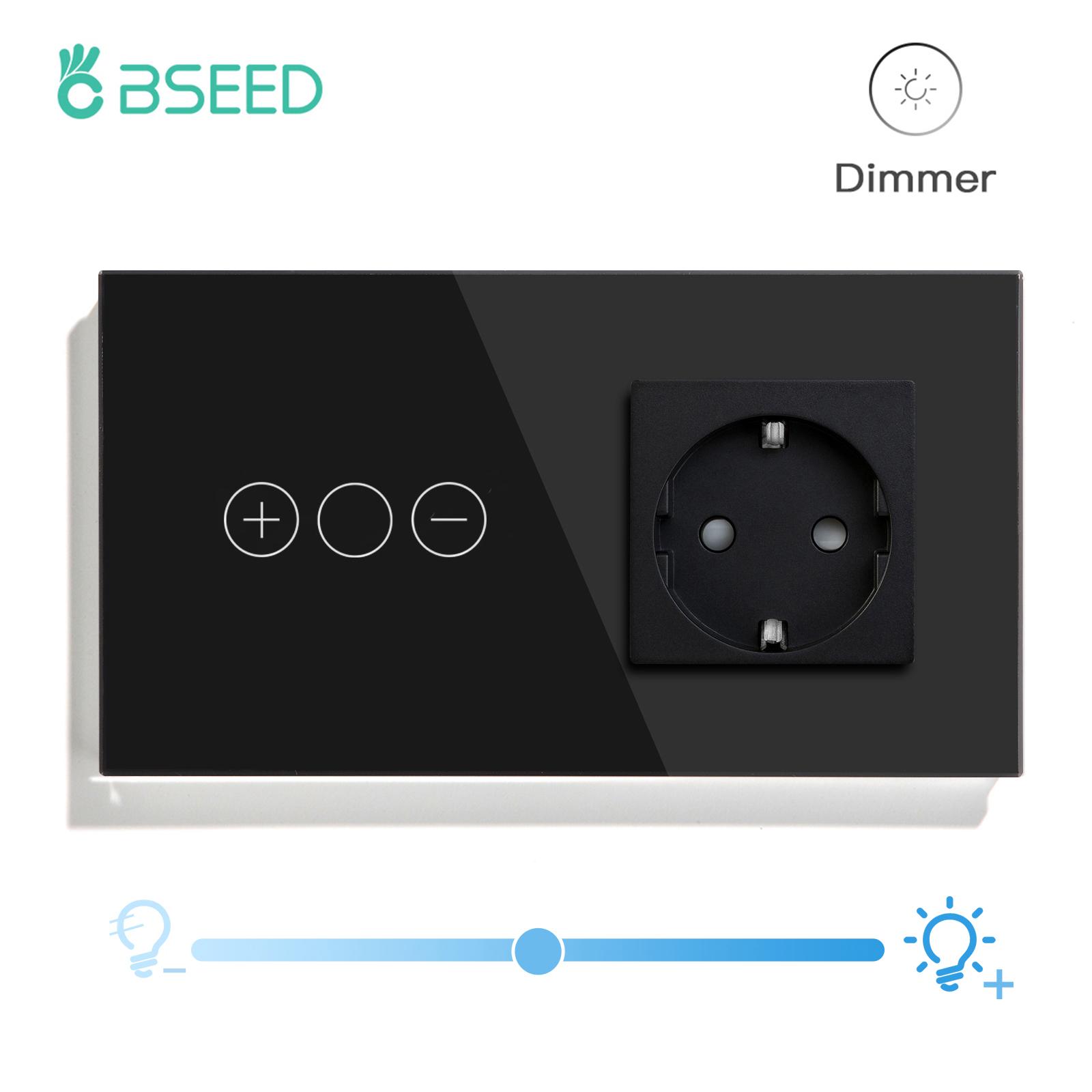 BSEED Touch Dimmer Switches 1gang1way Wall