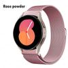 Milanese løkkebånd for Samsung Galaxy Watch 7 6/4/5 pro 44mm 40mm 45mm No Gaps Armbånd for Galaxy Watch 6 klassisk 43mm 47mm stropp