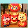 Traditional Dragon Hanging Ornament Ethnic Style Plush Toy For Year-end Meetings