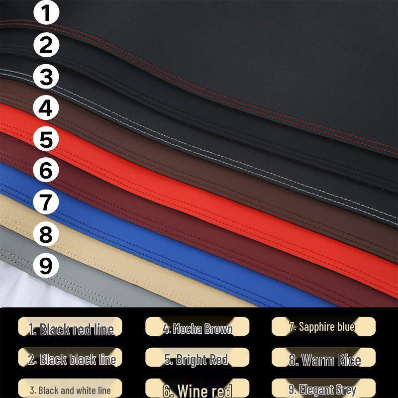 Custom Car Sunshade & Anti-Slip Mat for Dashboard - Fine Leather, Light-Blocking Design
