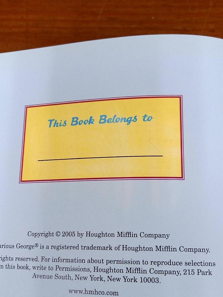 [USED] Hitomanekozaru & Foreign Book CURIOUS GEORGE'S 6-Book Set DB