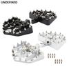 MX Foot Pegs Mini Offroad Floorboards Non-Slip Pedals Bobber Chopper Style For Harley Touring Sportster 883 Dyna FXDF Softail