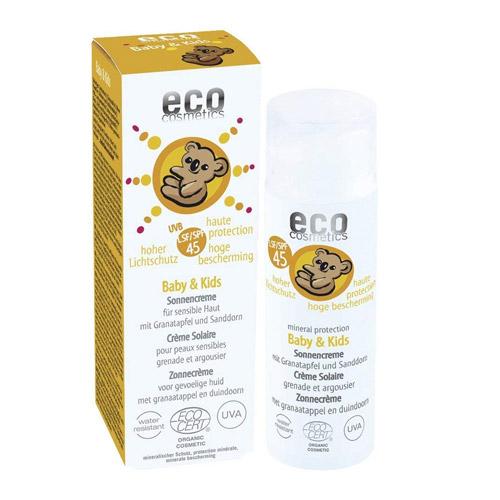 Eco Cosmetic Baby & Kinder Солнцезащитный крем LSF 45 50 мл