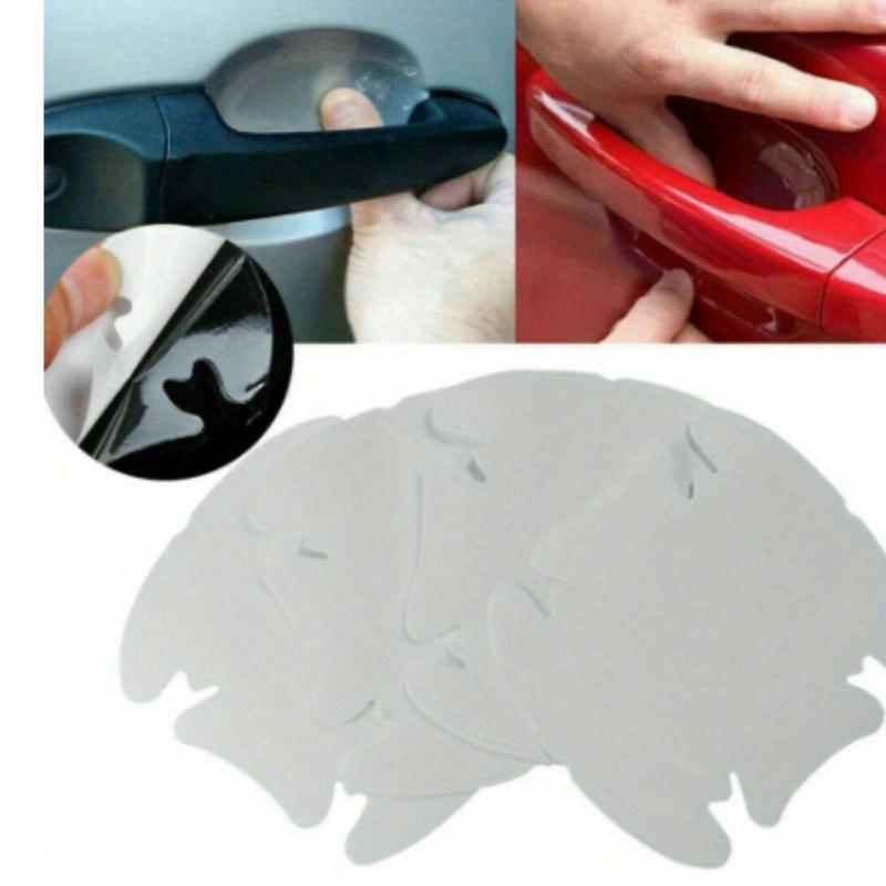 4pcs Universal Invisible Car Door Handle Scratches Automobile Shakes Protective Vinyl Protector Films Car Handle Protection