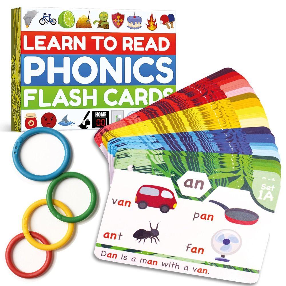 Digraphs Phonics Flash Cards Early Reading Phonics Flash Cards Children's Educational Literacy Cards Educational Cards