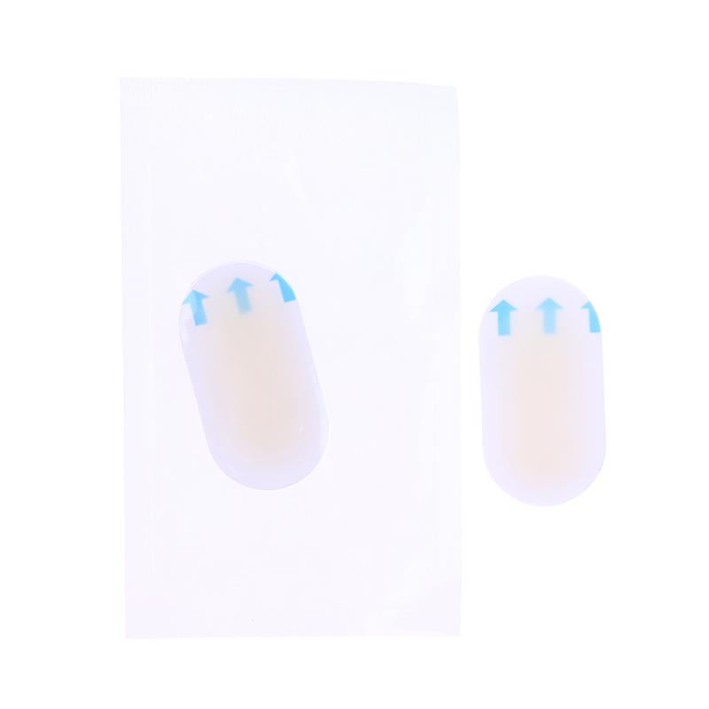 20Pcs Blister Plasters Invisible Hydrocolloid Gel Blister Bandages Blister Cushion Pad For Heel Foot Toe And Guard Skin