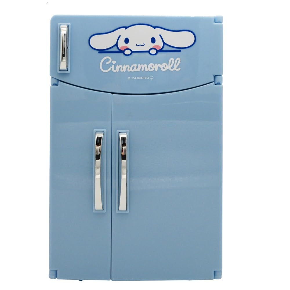 SHOBIDO Cinnamoroll Набор контейнер для холодильника и бальзам для губ (439830) Синий Детский Косметический Подарочный Бумажный Пакет Бальзам для Губ Аксессуарный Кейс в Форме Холодильника