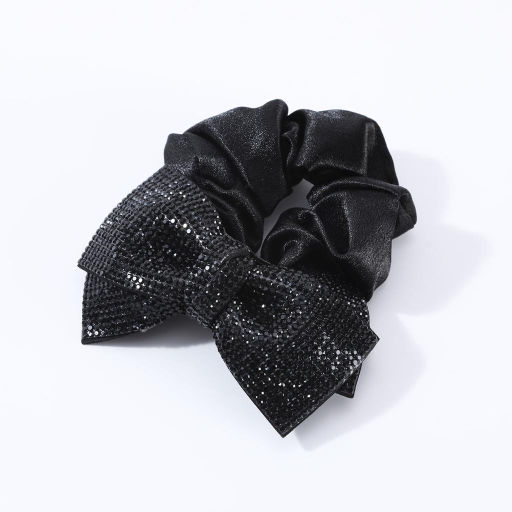 Diamond Bow Hair Band Bun Half-tied Hair Band