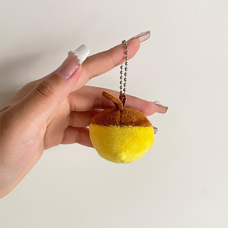 

Cute Mini Nut Plush Doll Pendant Chestnut Doll Children s Fun Bag Hanging Decoration Gift Doll Height about 4.5cm