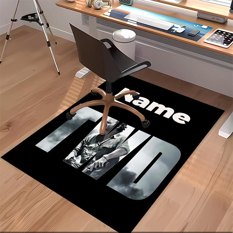 Custom Personalization The Walking Dead Print Area Rug - Soft, Washable Non-Slip Indoor Mat,Living Room,Home&Office Decorative Rug