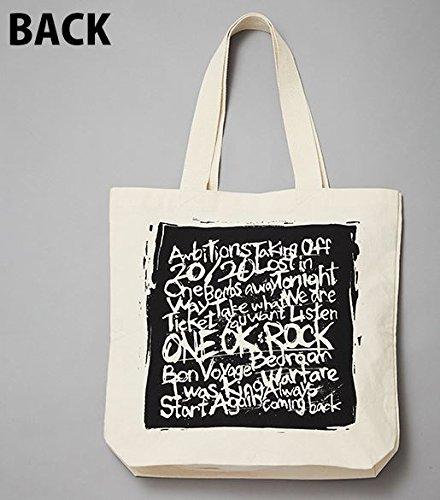 ONE OK ROCK 2017 JAPAN TOUR Official Goods Tote Bag “Ambitions” (NATURAL)
