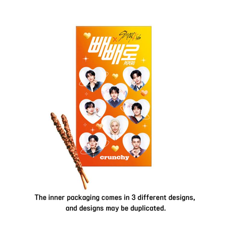 

Lotte Pepero x Stray Kids – Мигдаль / Кранкі (8 упаковок) (5 варіантів) #Crunky 1box (8pcs)