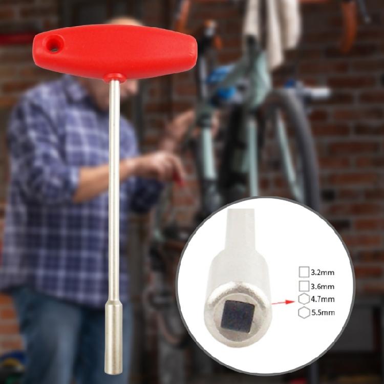 Leichte Fahrradspeichenschlüssel Mountainbike-Reparaturwerkzeug Speichenschlüssel für bequeme Fahrradreparaturen