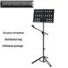 Suporte Dobrável para Microfone e Partitura Lannda com Bolsa