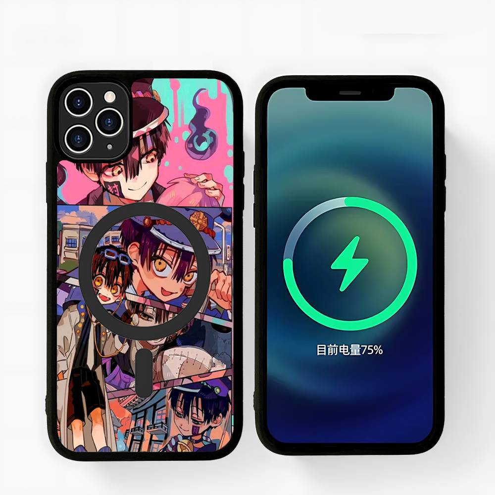 Toilet Bound Hanako Kun Anime Phone Case For IPhone 17 16 15 14 13 12 11 Pro Max For Magsafe Wireless Charger Cover