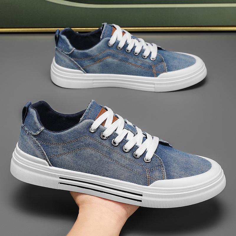 Canvas Men's Shoes 2025 Spring New Fashion Trend Versatile Sports Shoes Men's Youth Breathable Casual Shoes