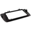 Double 2 Din Audio Fascia for Seat Ibiza 2008-2015 Radio GPS Stereo CD Player Panel Dash Mount Installation DVD Trim Kit Frame